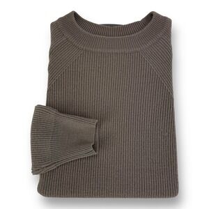 United Arrows Green Label Relaxing Purple Wool Acrylic Long Sleeve Sweater Men S